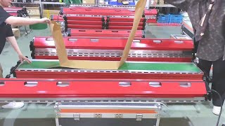 PVC PU conveyor belt splicing joint machine belts splice press machine operation demo