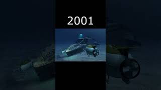 Titanic Wreck Evolution