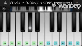 Mere Naam Tu - Zero | Perfect Piano Tutorial | Foroly Productions Pvt Ltd.
