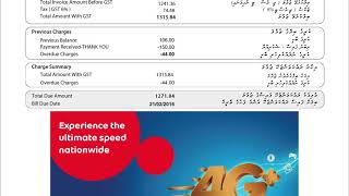 How to read your Ooredoo Postpaid bill