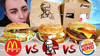 Burger MCDO Vs KFC Vs BK ! Qui est le meilleur ?
