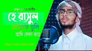 New Islamic Song 2021/হে রাসূল তোমাকে ভুলি আমি কেমন করেHajaro Betha Bedonar Pore/Monirul Islam Labib