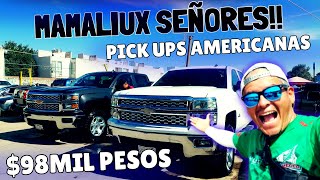 ‼️ LLEVATE TU PICK UP 👉Desde $99 mil pesos Donde comprar autos usados tianguis de autos Americanos