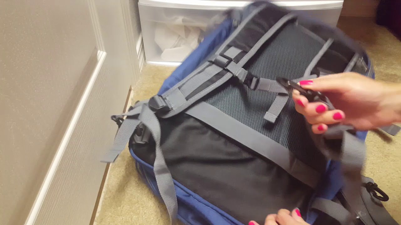 Video Review: Amazon Basics Carry On Travel Backpack - YouTube