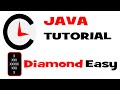 Minute Code: JAVA DIAMOND Easy way