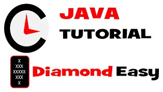 Minute Code: JAVA DIAMOND Easy way