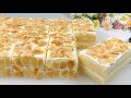 Delicious Vanilla Cake with Whipped Cream Custard Recipe