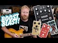 Strymon IRIDIUM BOOST BLAST! Teisco BOOST - Walrus COMPRESSOR - Mojo Hand KLONE - all amps & cabs