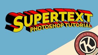 Photoshop Tutorial: Supertext