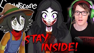 Warning DONT GO OUTSIDE AT NIGHT.. Crowscare - A cute horror game about a Scarecrow who wants a mom
