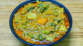 ஹேட்டல் சுவையில் வெஜிடபிள் குருமா இனி இப்படி செய்ங்க 😋. Vegetable kuruma recipes in Tamil/veg kuruma