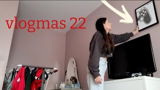 #vlogmas 22 : Pierwsze rzeczy do pokoju gracza 🥰 zakupy świąteczne