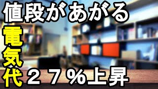 【一人暮らし家計簿】電気代は毎月いくら？そして燃料費高騰等でどれくらい今価格があがっているのか？