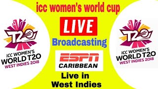 ESPN live broadcasting women's t20 world cup 2018 in west indies