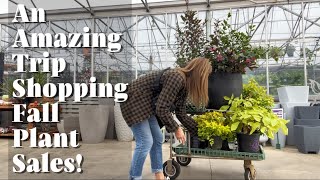 An Amazing Trip, Shopping Fall Plant Sales!