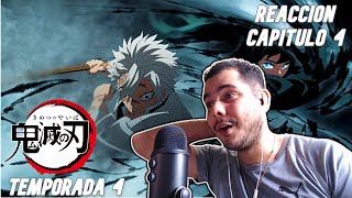 ENTRENAMIENTO CON TOKITO || KIMETSU NO YAIBA TEMPORADA 4 || CAPITULO 4 - REACCIÓN