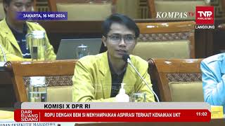 Di Depan DPR, Mahasiswa Unsoed Sebut UKT Naik hingga 500 Persen  Gimana Kita Tak Marah