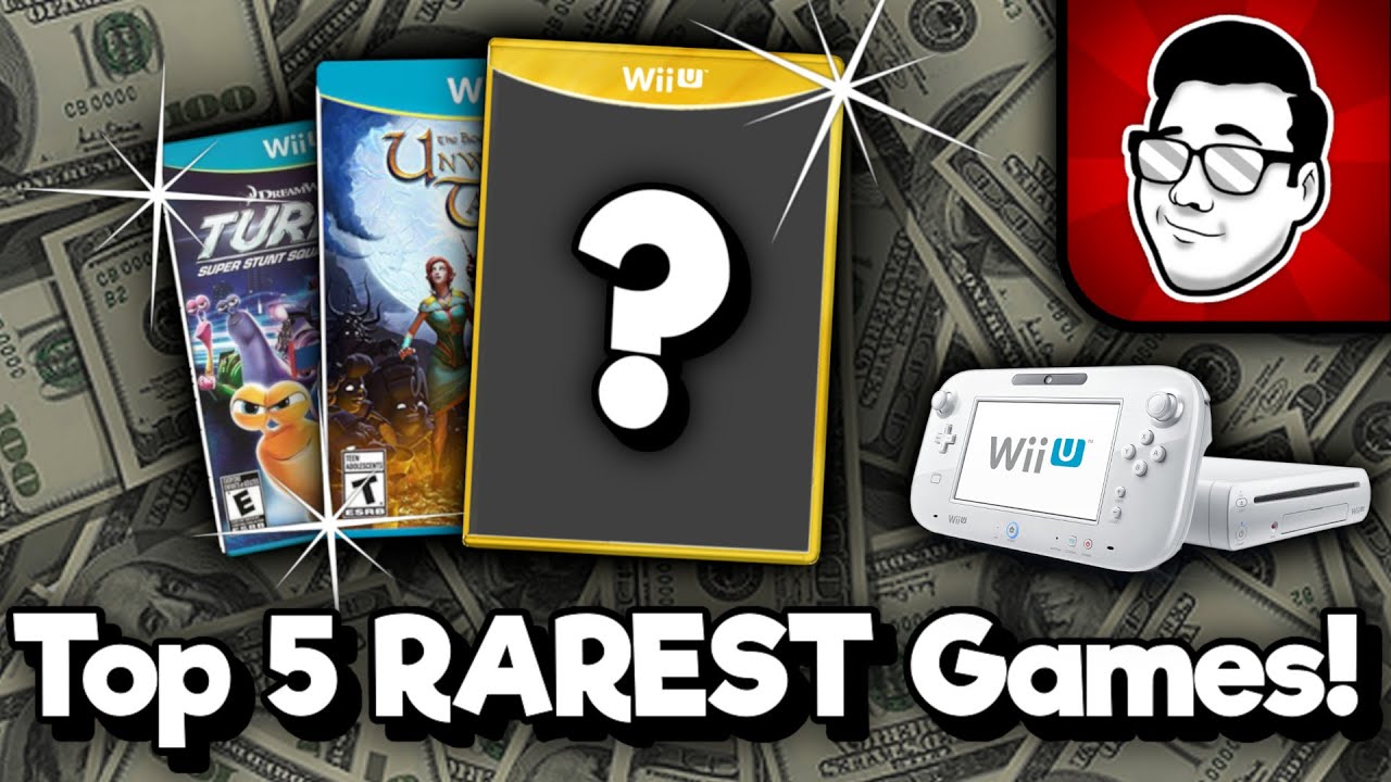 Top 5 RAREST Wii U Games! [USA] | Nintendrew - YouTube