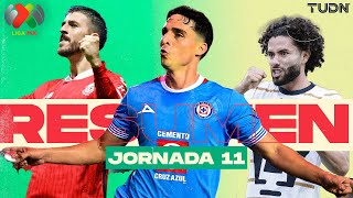 🔥RESUMEN DE LA JORNADA 11 | Completo | Liga Mx - Apertura 2024 | TUDN