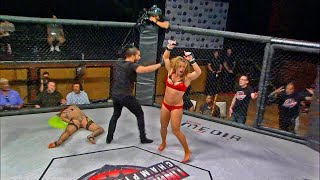 She Was OUT COLD! Valentine vs Norris HEATED MMA Fight