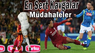 FUTBOLDAKİ EN SERT KAVGALAR ve MÜDAHALELER