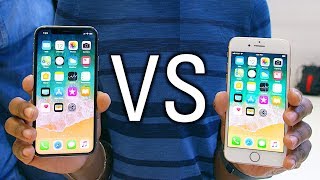 iPhone X vs iPhone 8 Hands On - What’s the Difference?