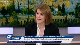 Η Κατερίνα Μάρκου στο Open TV - 6/2/2019