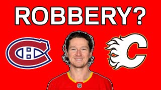 Did The Habs FLEECE The Flames On The Toffoli Trade? Montreal Canadiens Calgary Flames NHL 2022