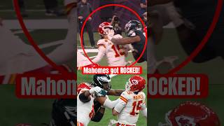 Should this hit on Patrick Mahomes have been a penalty? #patrickmahomes #superbowl #chiefs #eagles