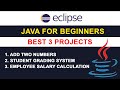 Eclipse Java for Beginners