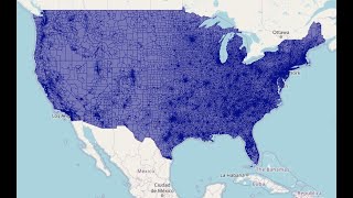 makepath Map Tiles Overview - 2020 U.S. Census Data