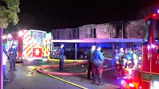 Five families displaced after apartment fire in Live Oak, officials say