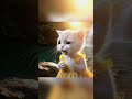 kitten falls from skywalk can she survive cat catlover cute kitten shorts