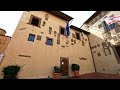 anghiari tuscany italy【walking tour】history in subtitles 4k