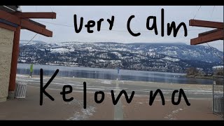 Walking in Kelowna, BC in the winter | Fabulous Okanangan Lake Scenery |Waterfront Park