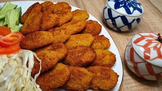 How to cook falafel at home/طریقه پخت آسان فلافل در خانه