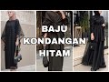 BAJU KONDANGAN HITAM ALA SELEBGRAM