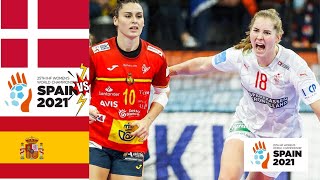 Denmark Vs Spain bronze medal Handball Women's World Championship Spain 2021