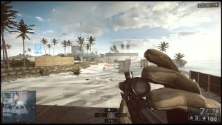 【BF４】射撃演習場【テスト動画】