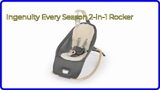 REVIEW (2024): Ingenuity Every Season 2-in-1 Rocker. ESSENTIAL details.