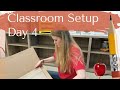 Boho Classroom Setup Amanda Teaches Teacher Vlog Day in the Life of a Highschool Teacher Class Setup