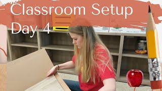 Boho Classroom Setup Amanda Teaches Teacher Vlog Day in the Life of a Highschool Teacher Class Setup