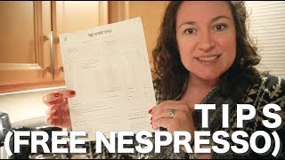 TIPS: FREE NESPRESSO