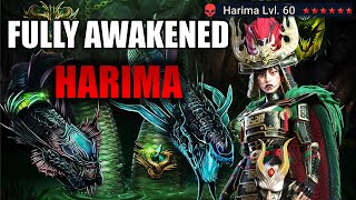 6* HARIMA IN HYDRA! IS SHE OP? HYDRA SHOWCASE AND KIT BREAKDOWN ! RAID SHADOW LEGENDS