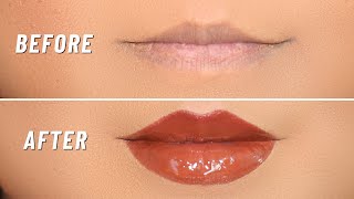 How To: Makeup Your Lips Look Bigger WITHOUT Overlining!