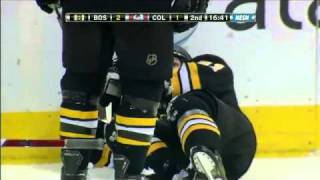 Savard injured by Hunwick