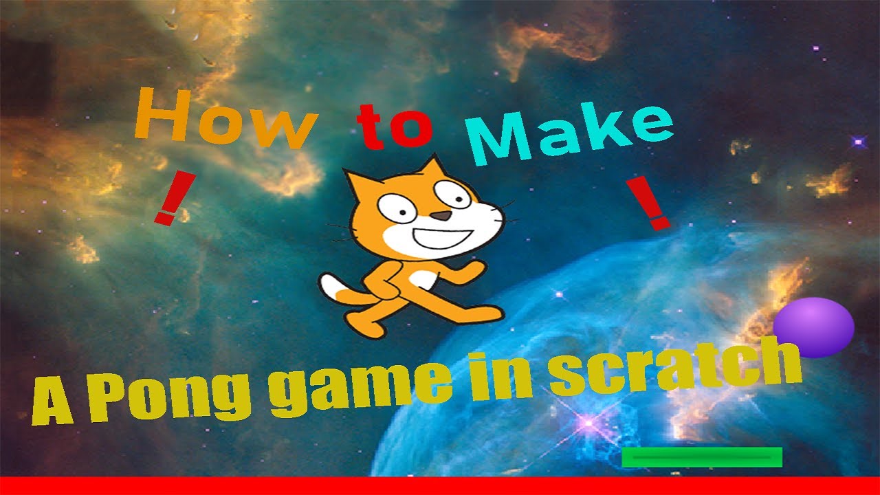 Pong Game Scratch Tutorial At Odessa Anderson Blog