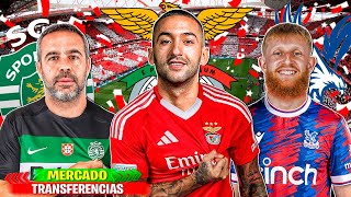 10 TRANSFERENCIAS CONFIRMADAS | RUMORES 24/25! Ziyech Benfica, Artur Jorge Sporting, Beste C.Palace