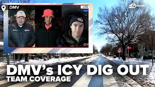 Slip, slide and dig: 7News tracks snow plow activity in the District