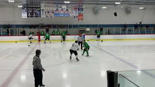 Alex Potvin (blanc) vs # Jordane George (vert) || 130424 || Tryout Bellechasse LHSAAAQ